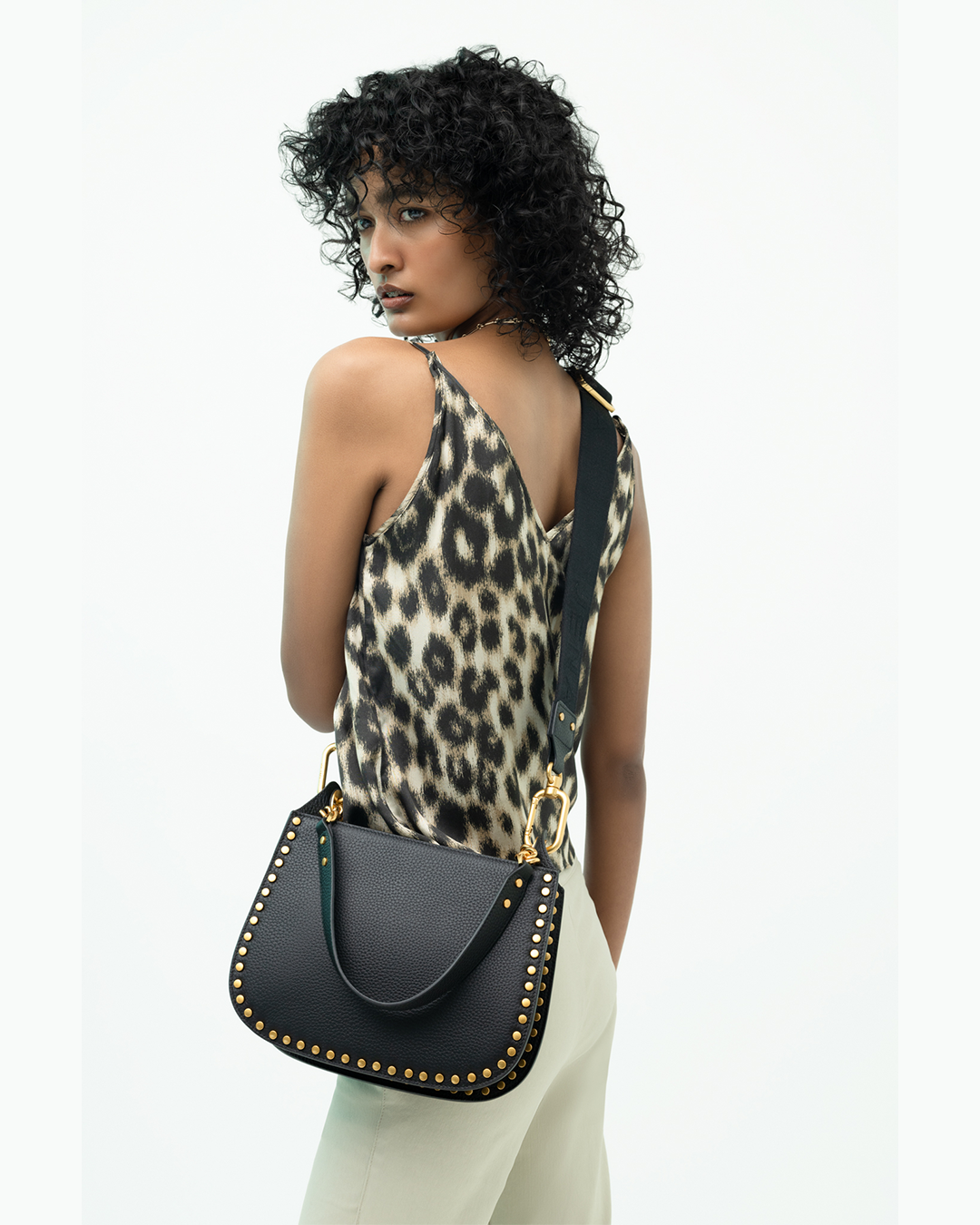 JENA X Studded Shoulder Bag 9A