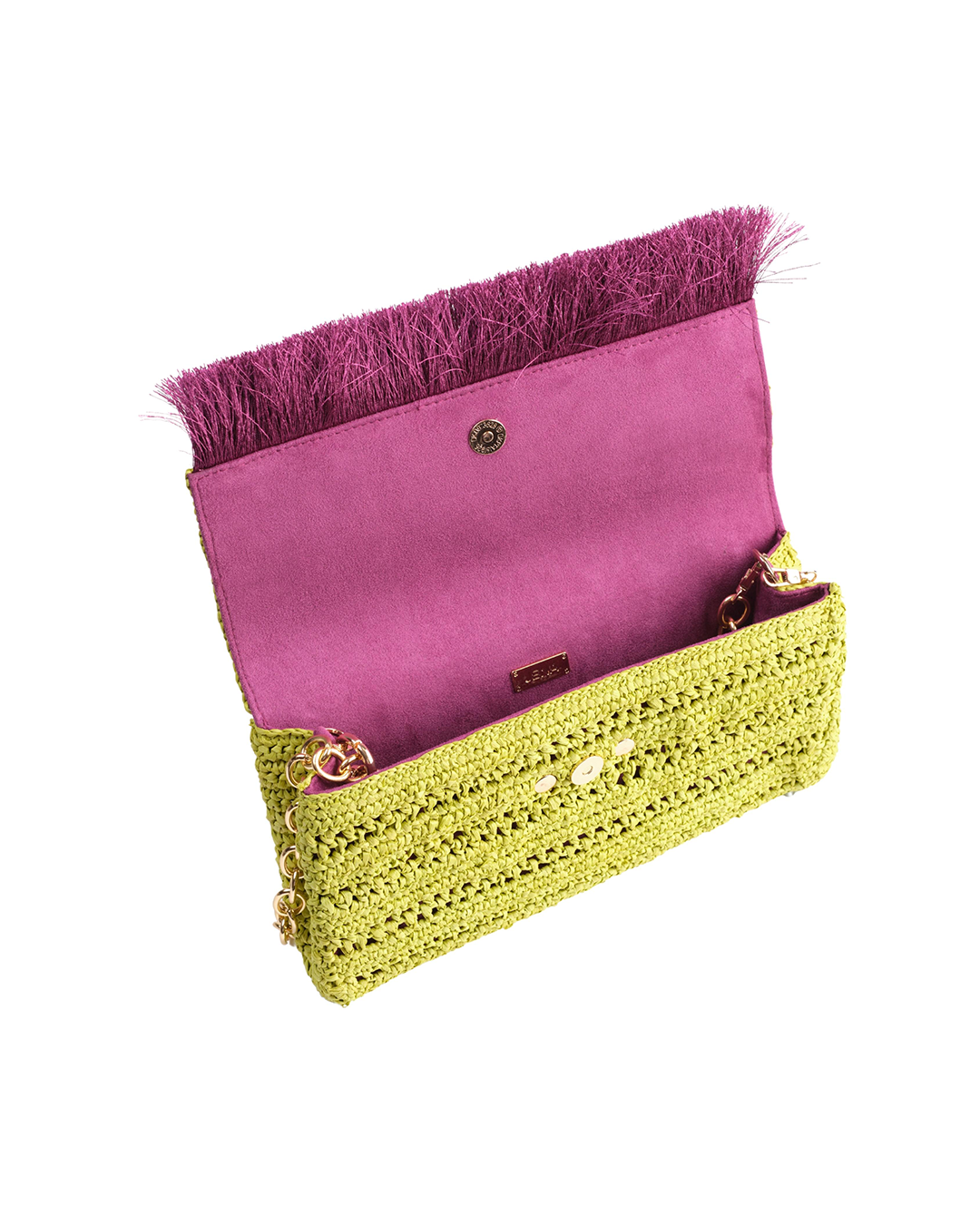 Slim Raffia Clutch 6C