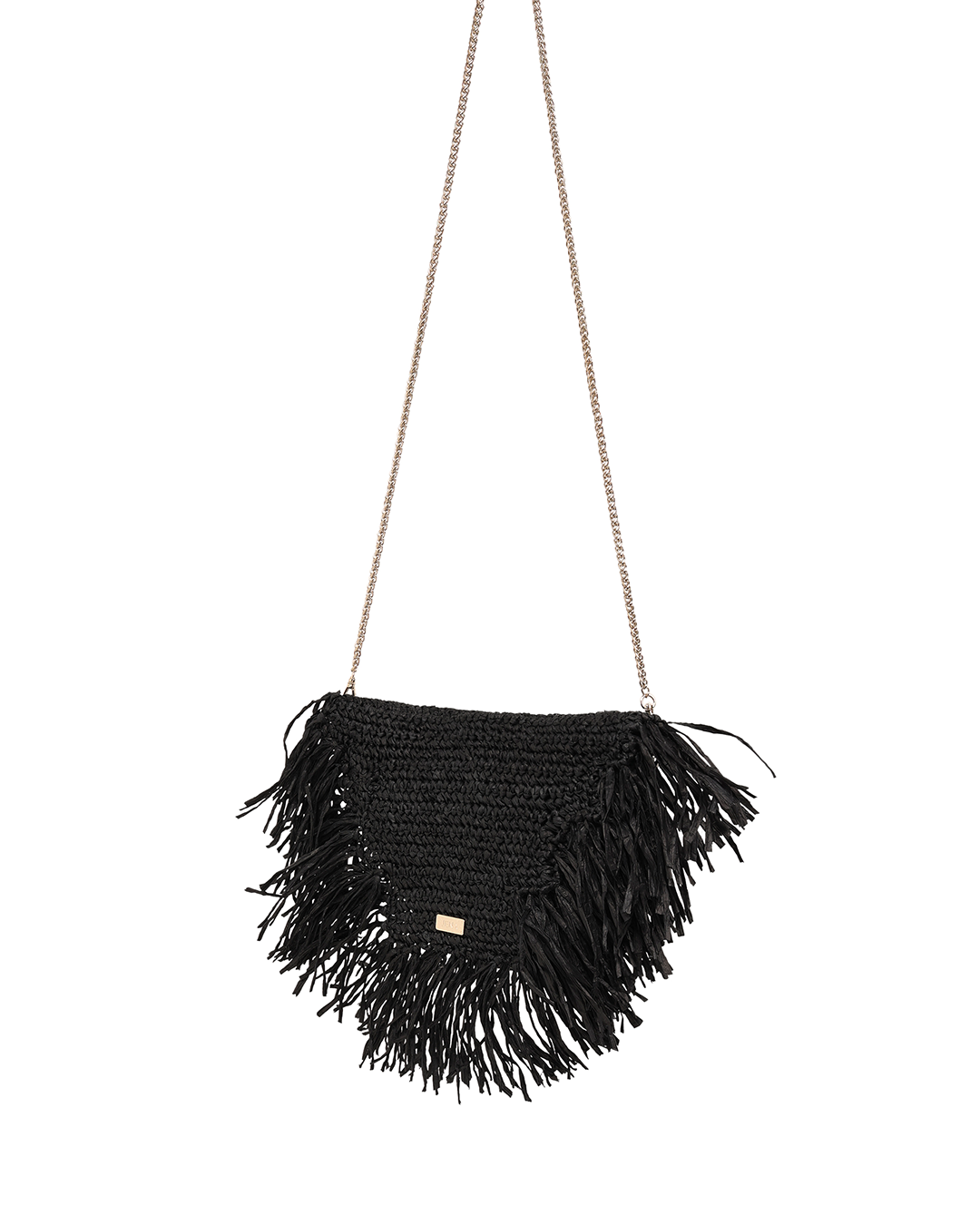 Raffia Moon Crossbody 4A