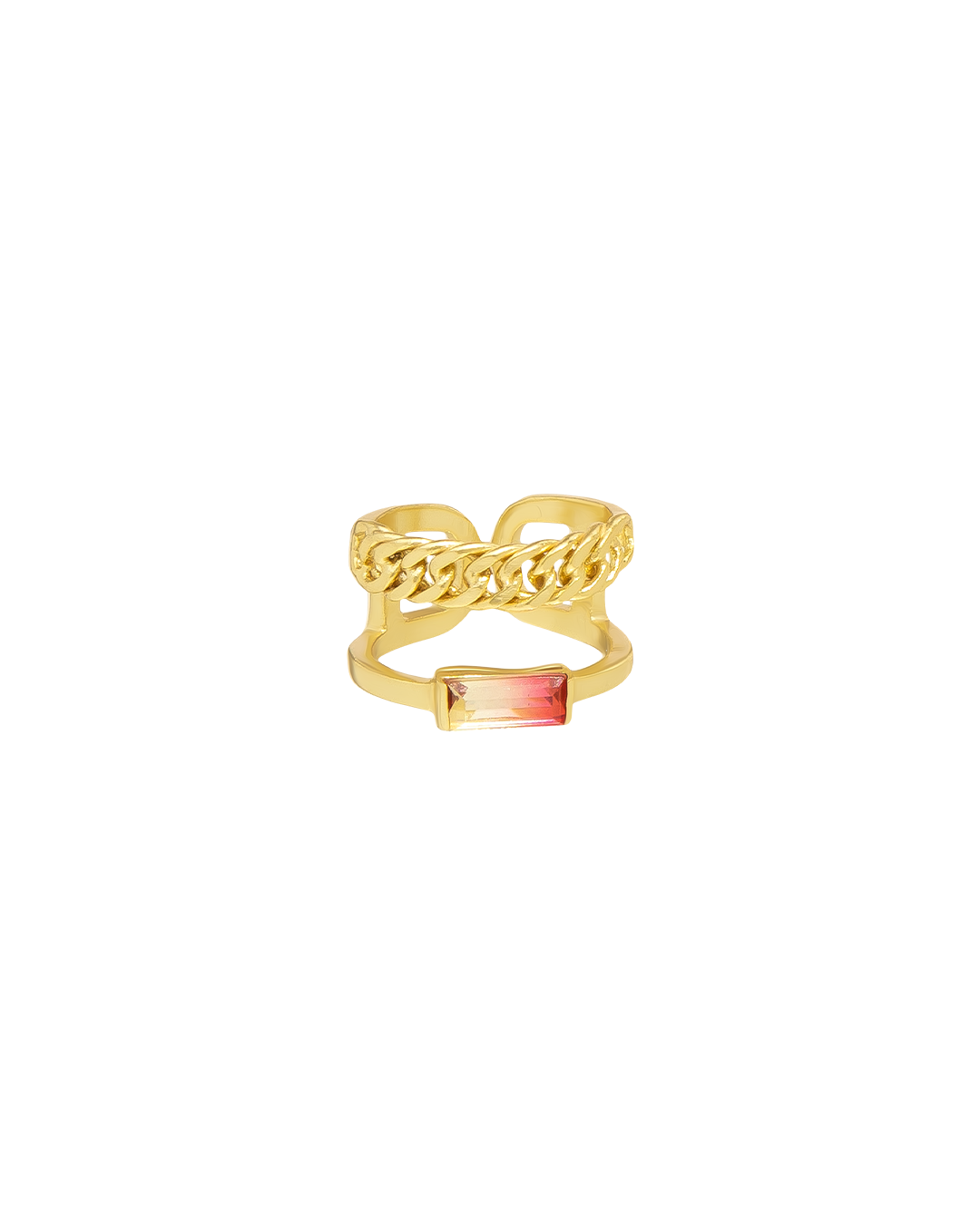 MELON DEW CHAIN RING