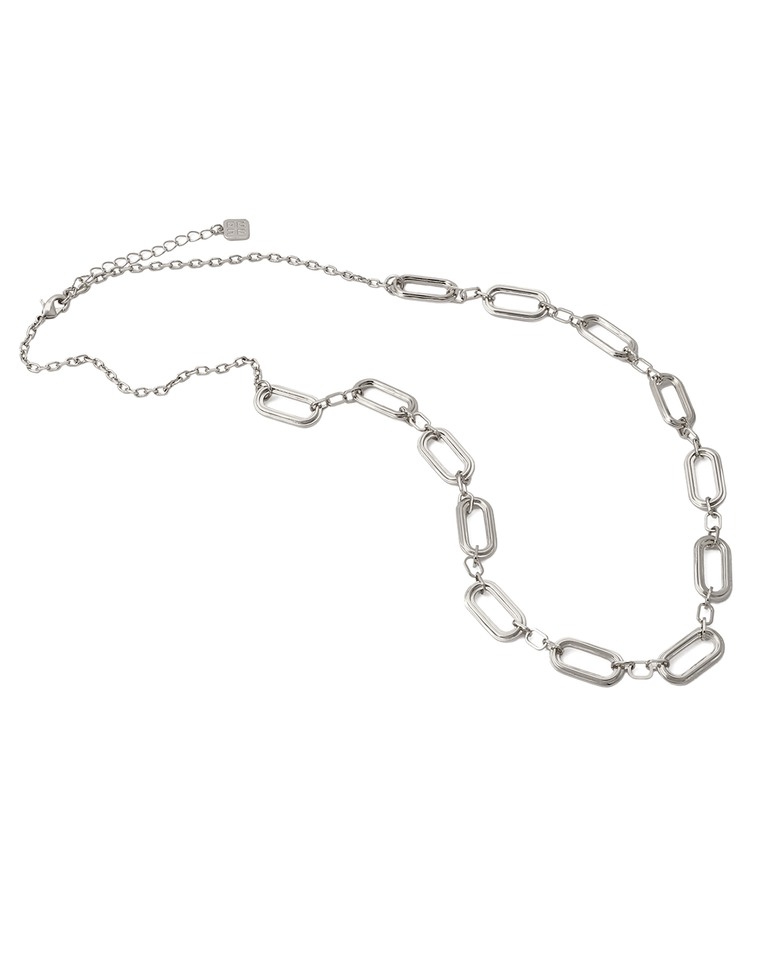 Chain Cascade Necklace silver