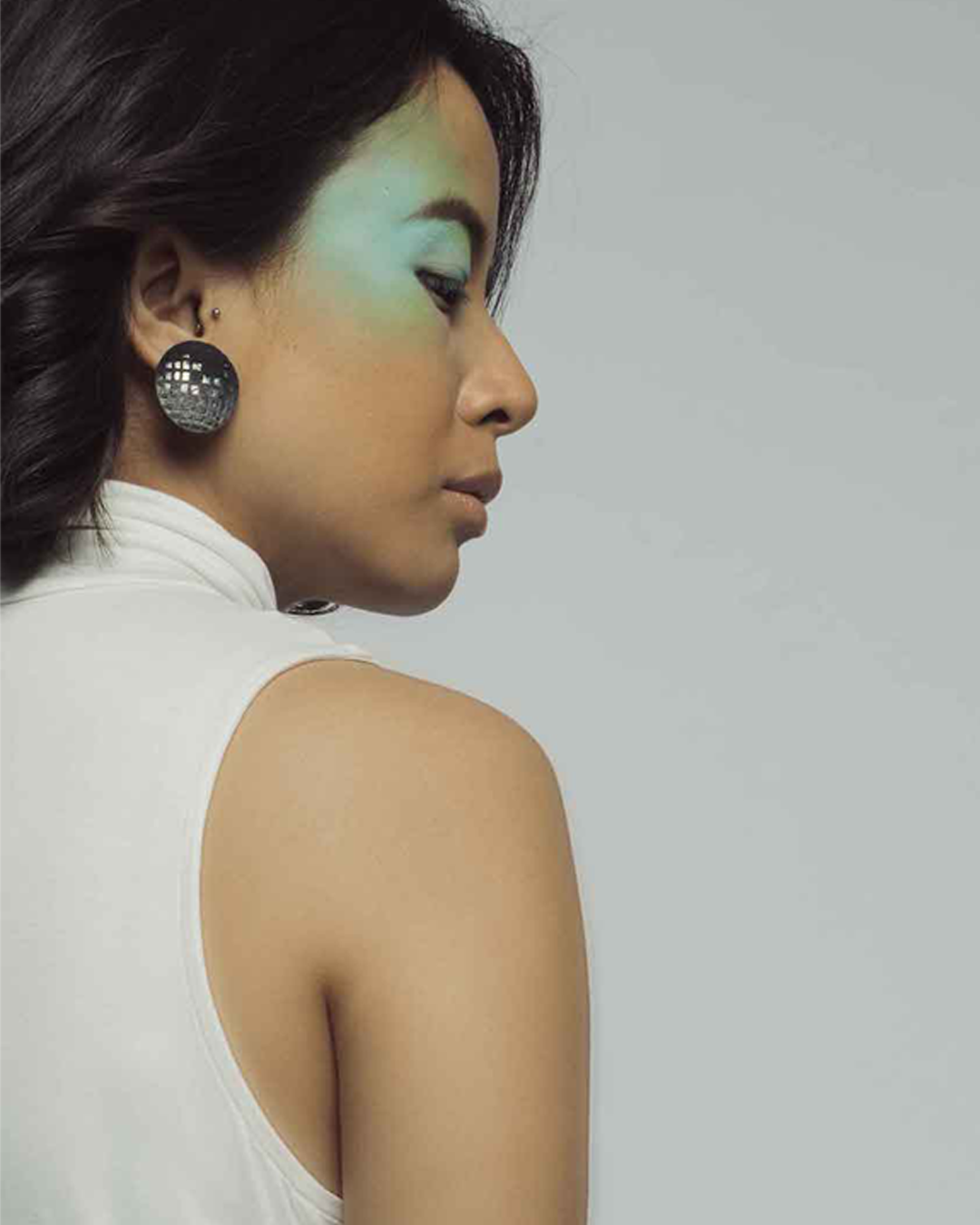 GLINT DOME EARRINGS