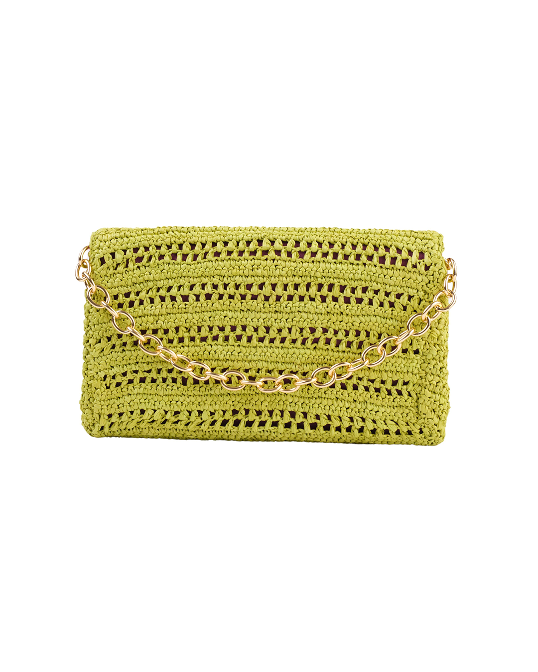 Slim Raffia Clutch 6C