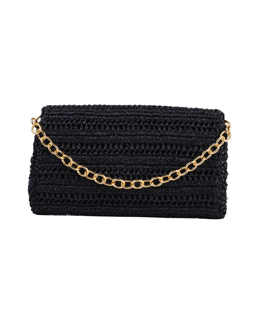Slim Raffia Clutch 6D