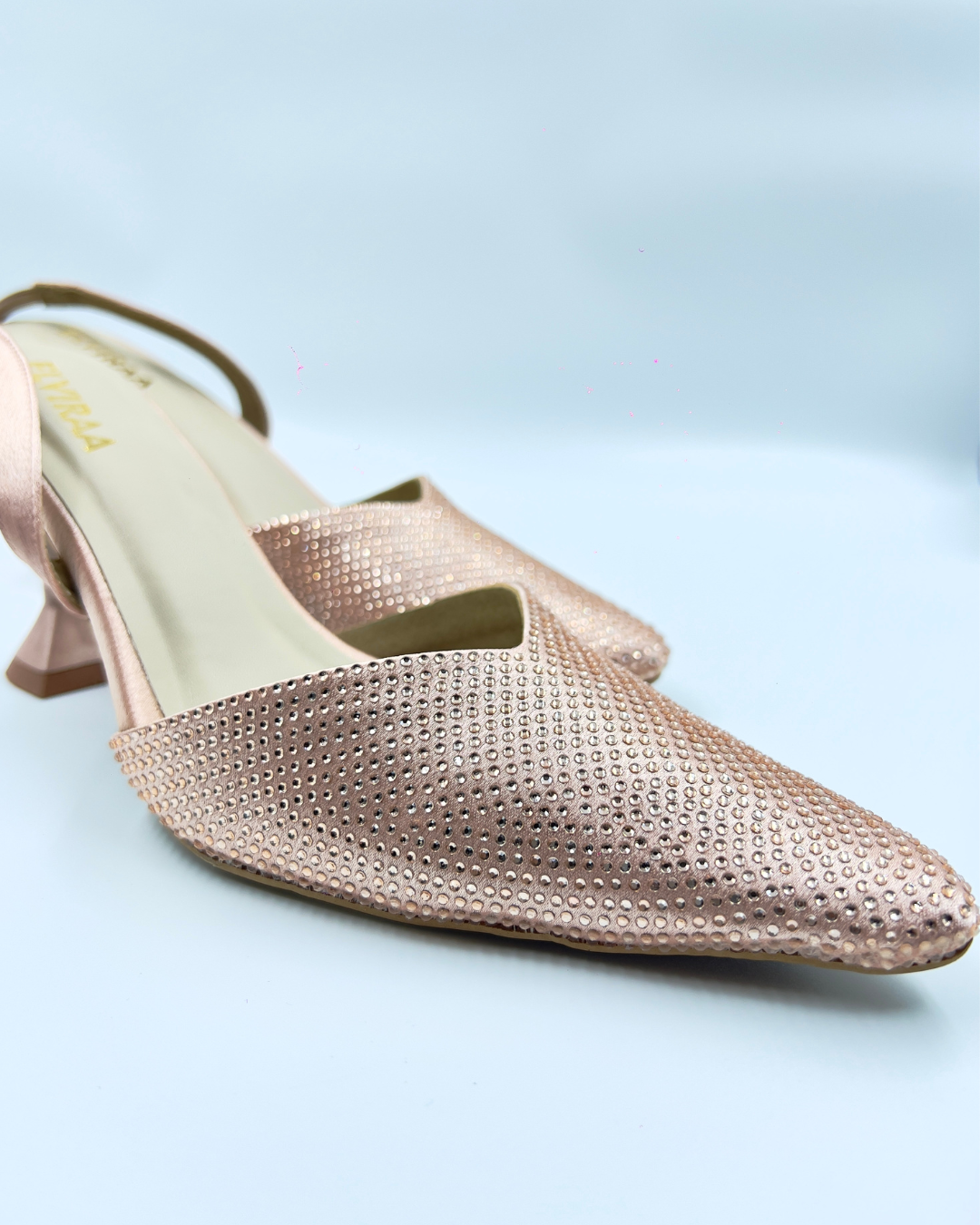 Rhinestone Closed toe 2