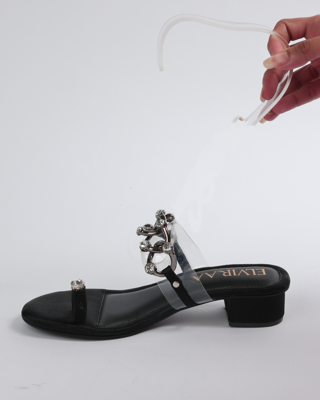 Chain Embellished heel 2