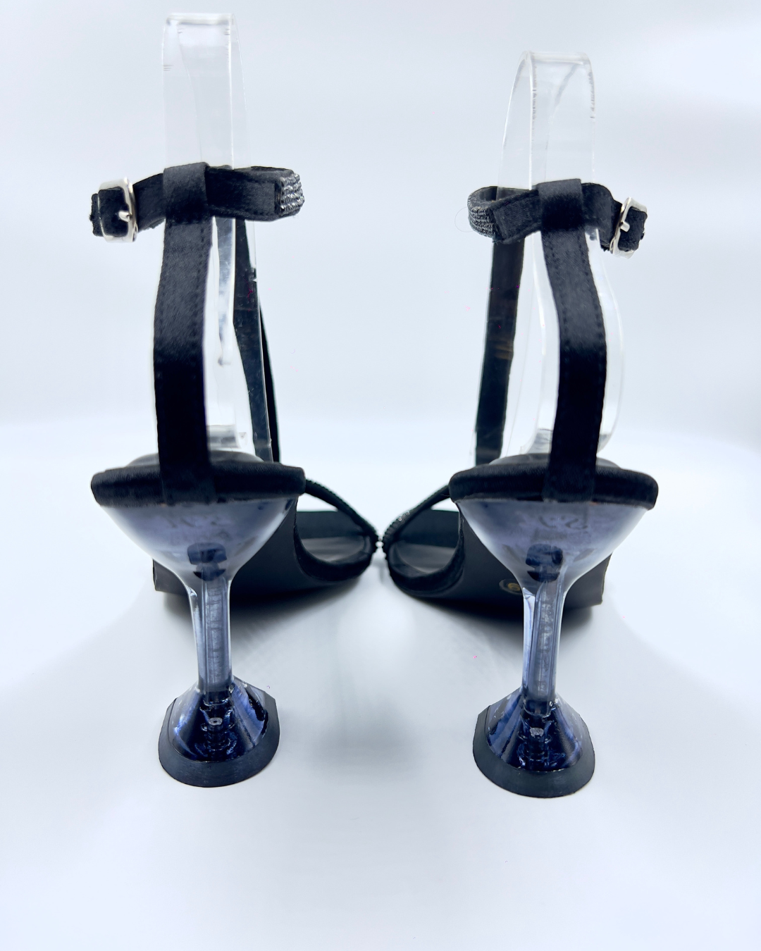 Tstrap Rhinestone Heels 2