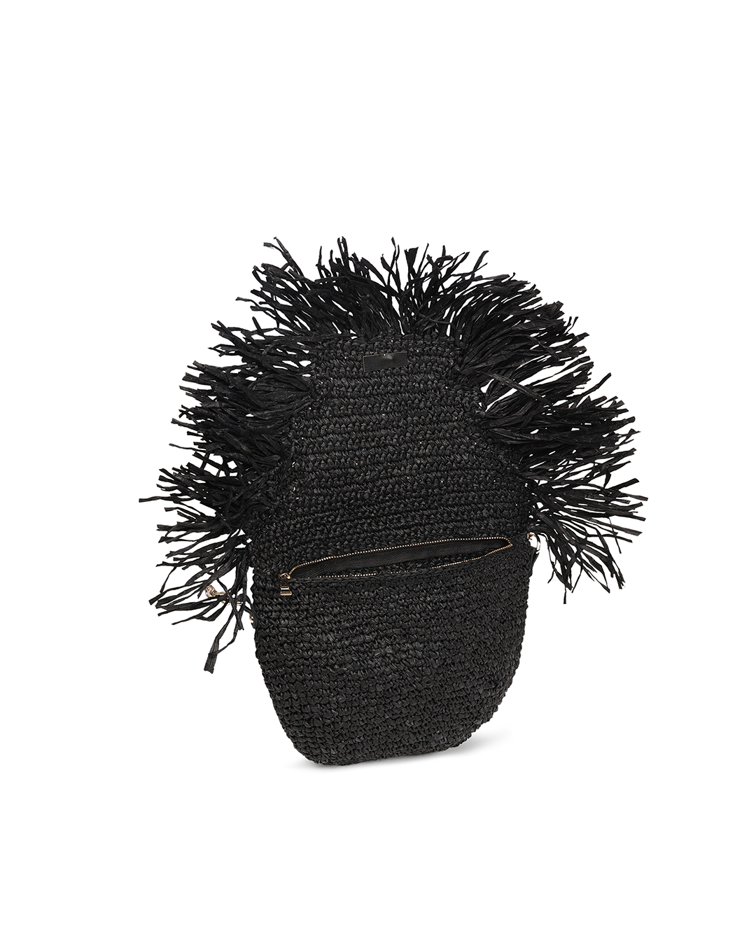 Raffia Moon Crossbody 4A