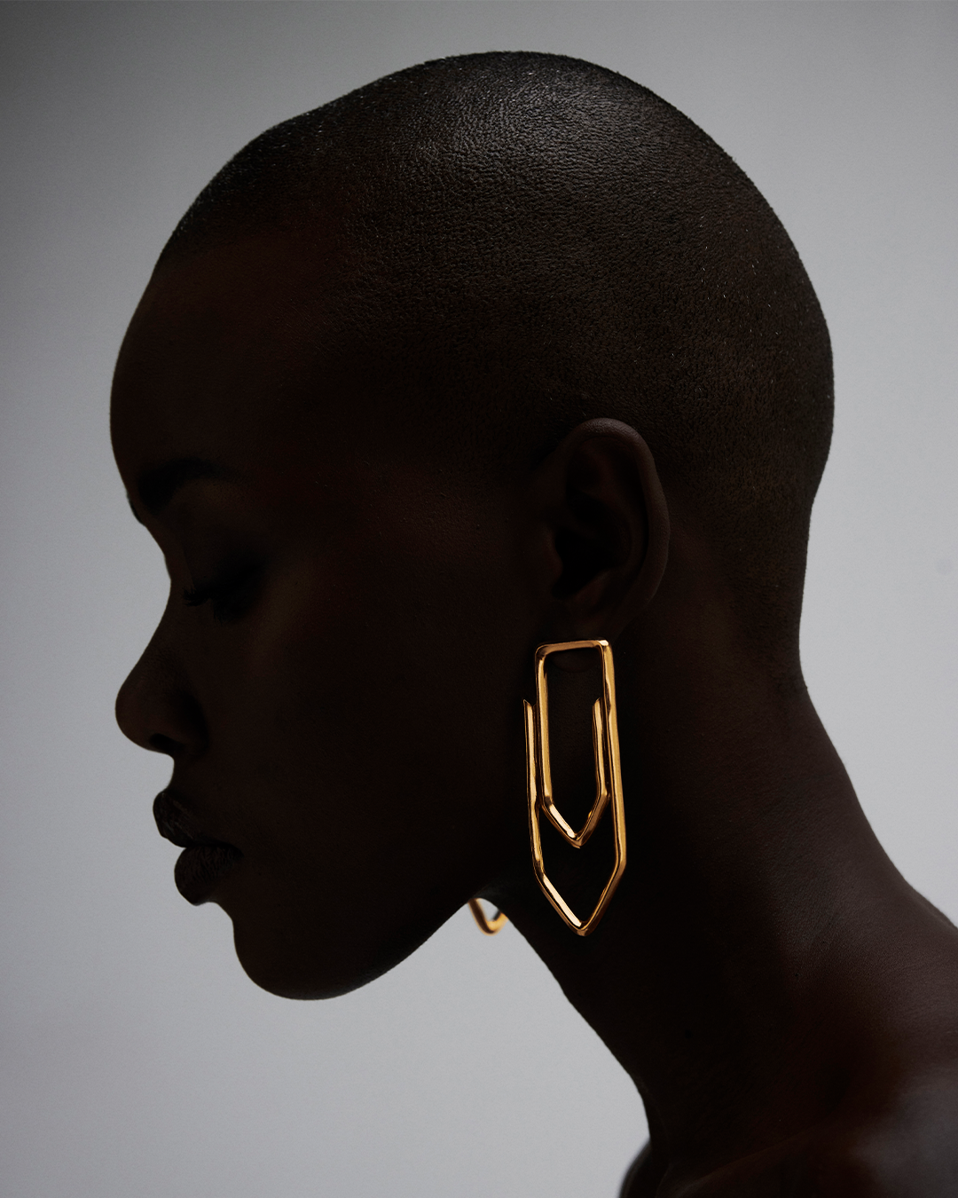 Paper Clip Studs