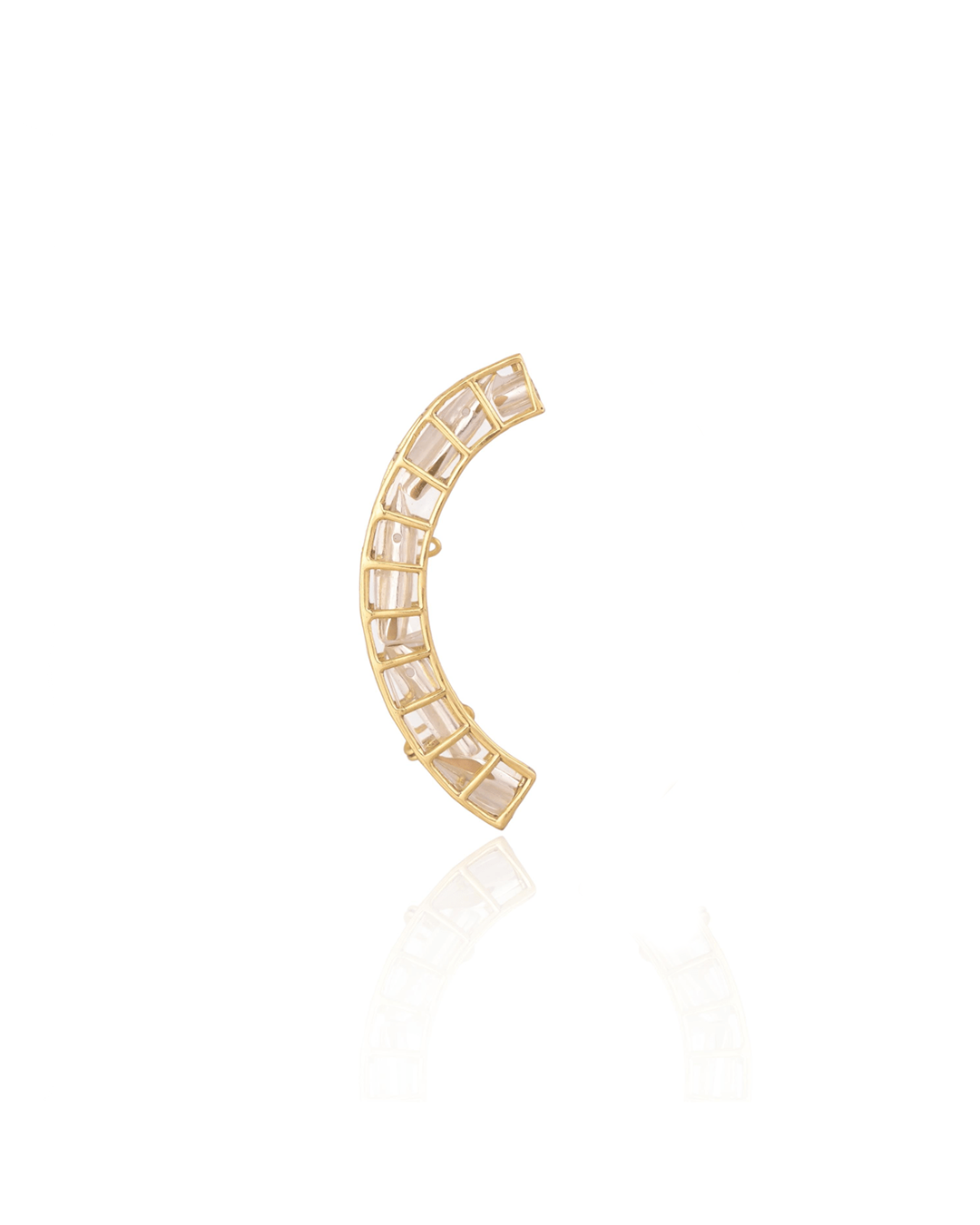 Aura Earcuff (Stone with Pen nibs) RIGHT
