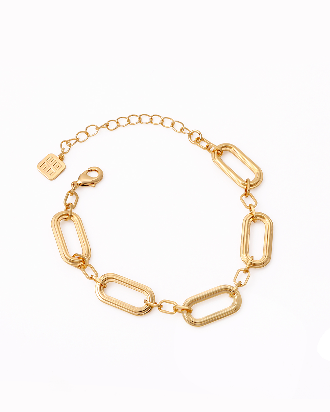 Chain Cascade bracelet gold
