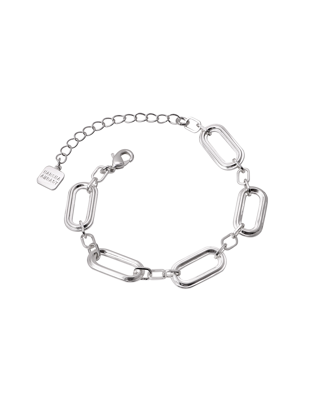 Chain Cascade bracelet silver