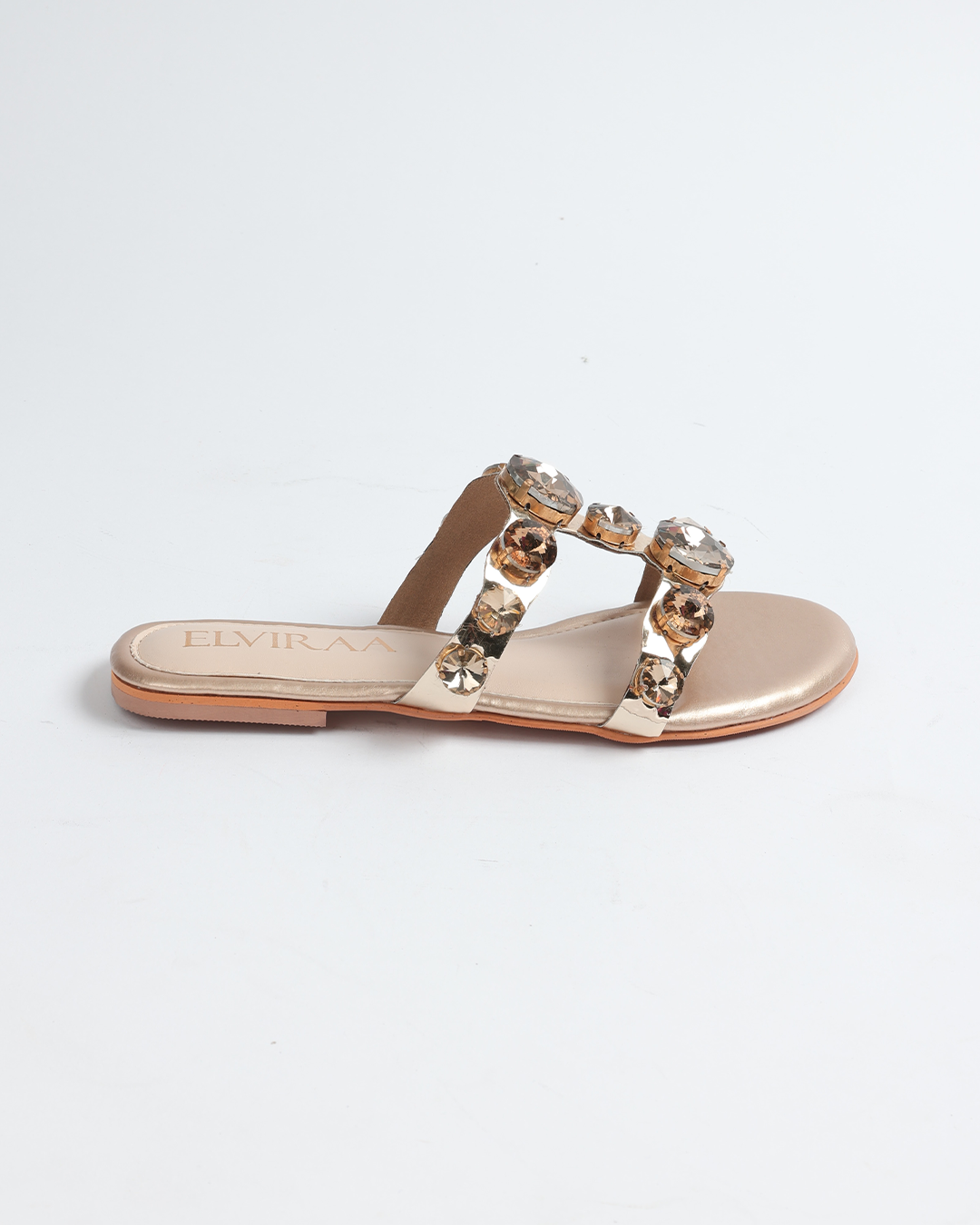 Stone studded flats