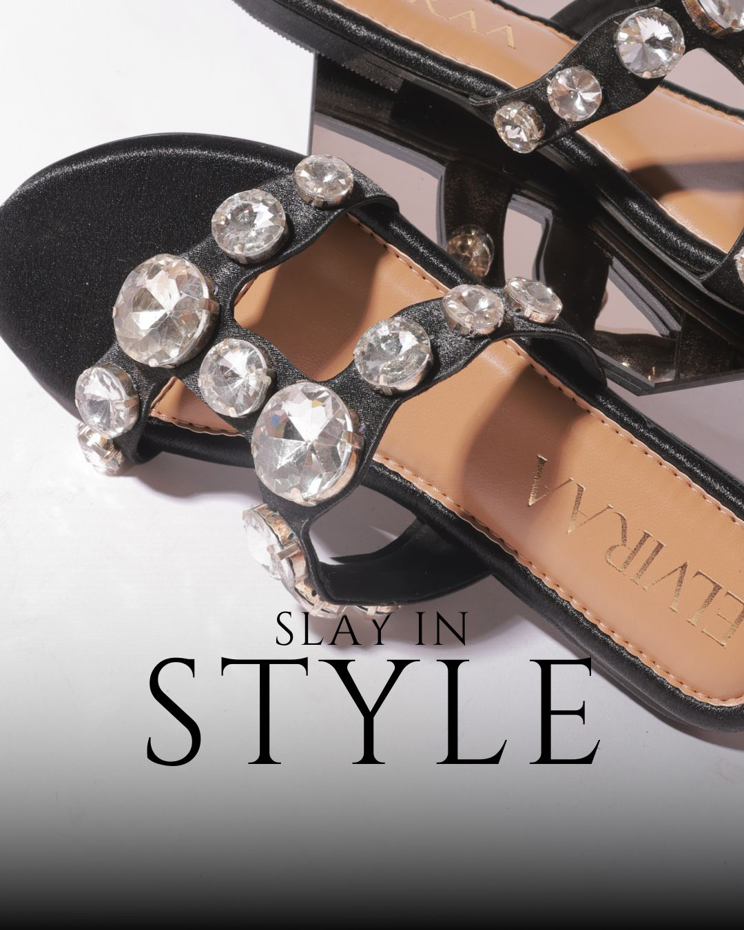 Stone studded flats 2
