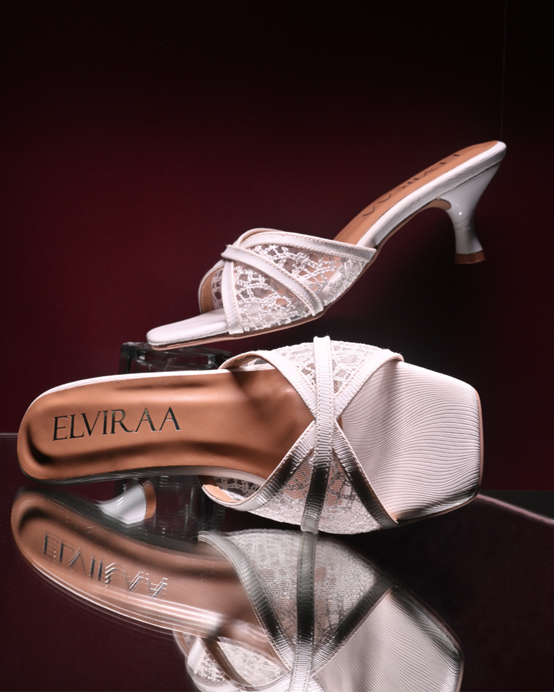 Net Kitten heels