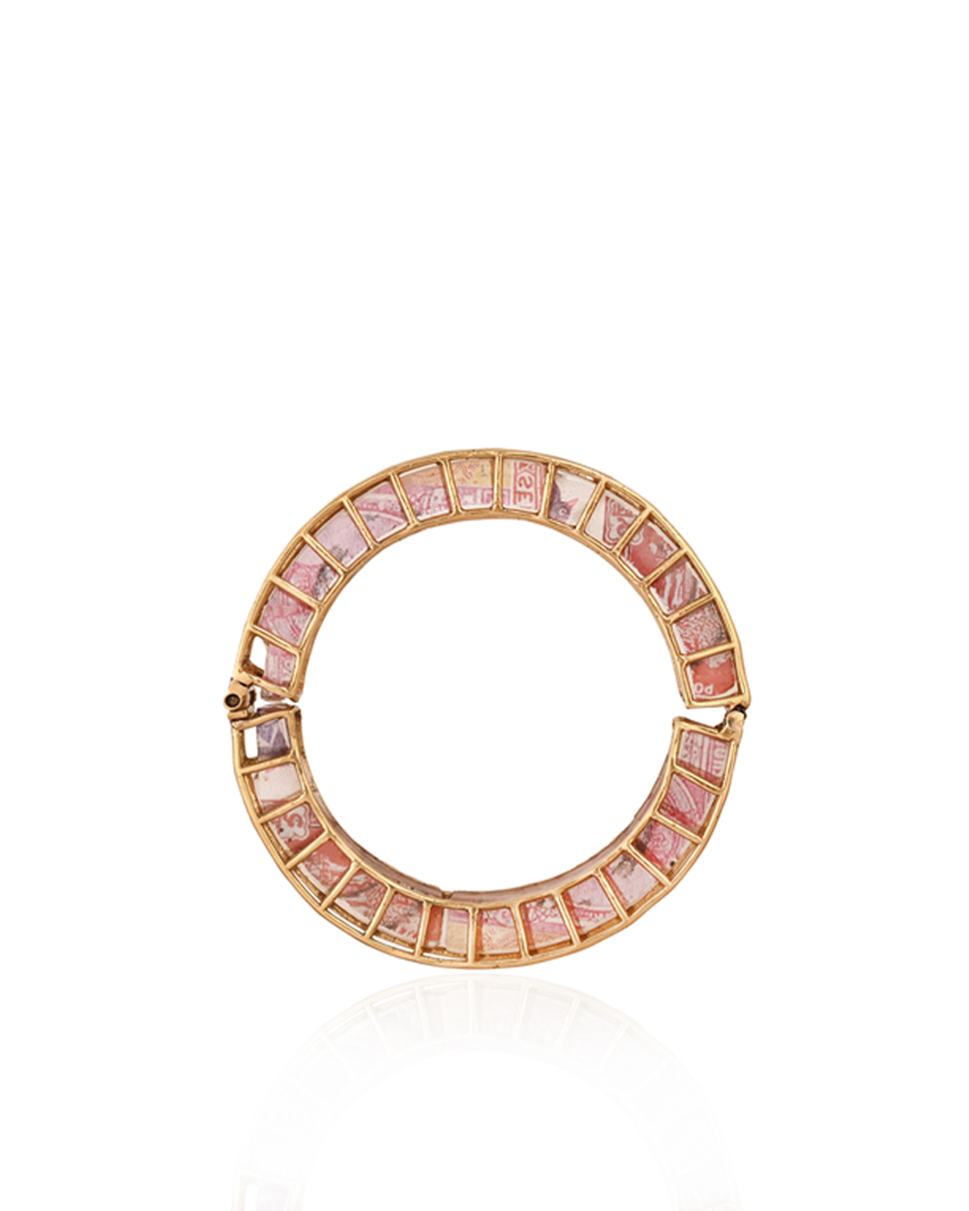 Enso Bangle (Illustrated Stone)