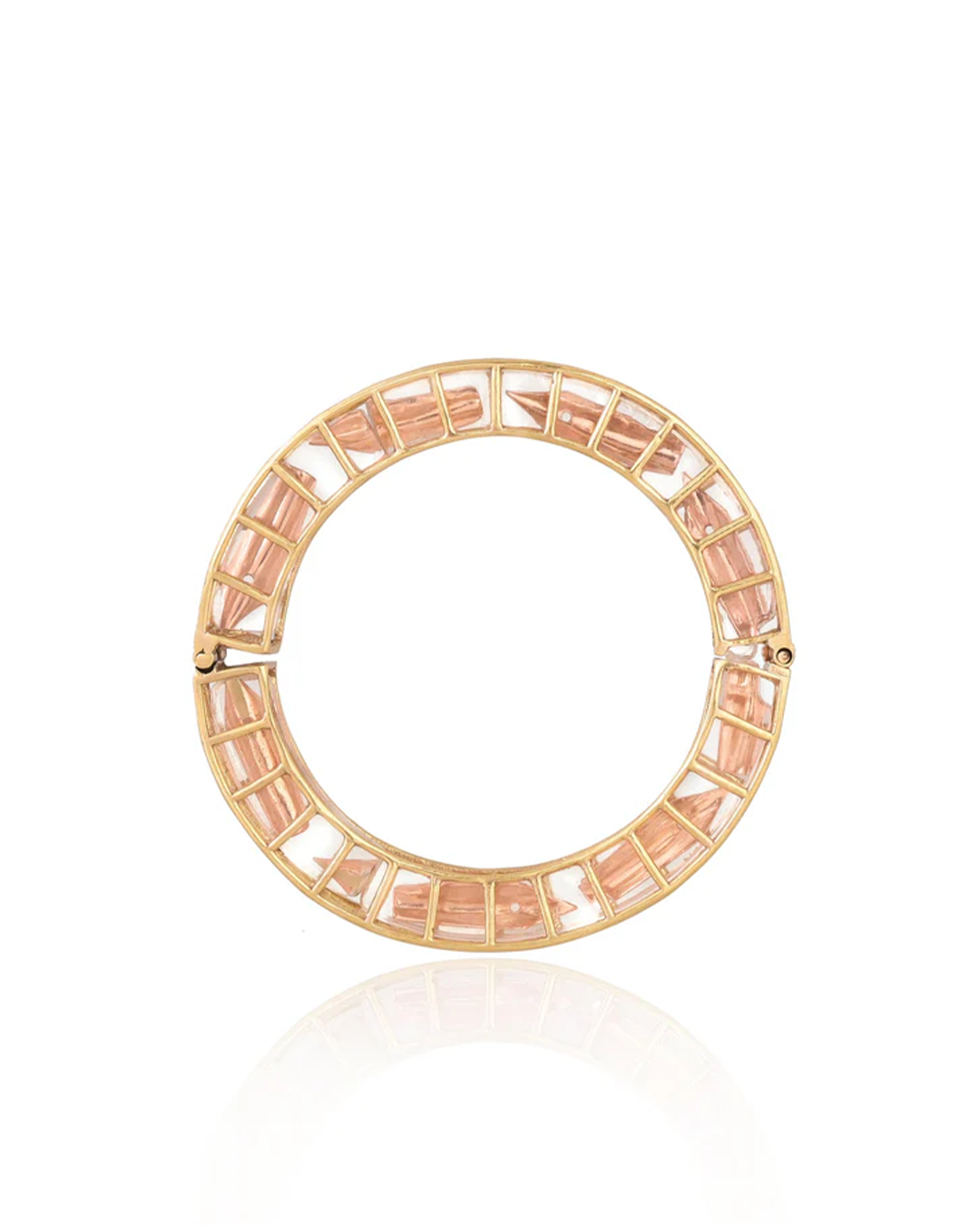 Enso Bangle (Stone with Pen nibs) 7