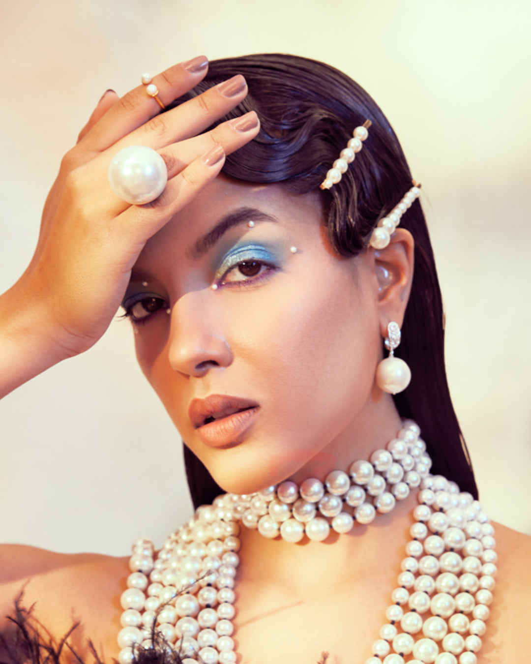 Glam Hoops - Silver