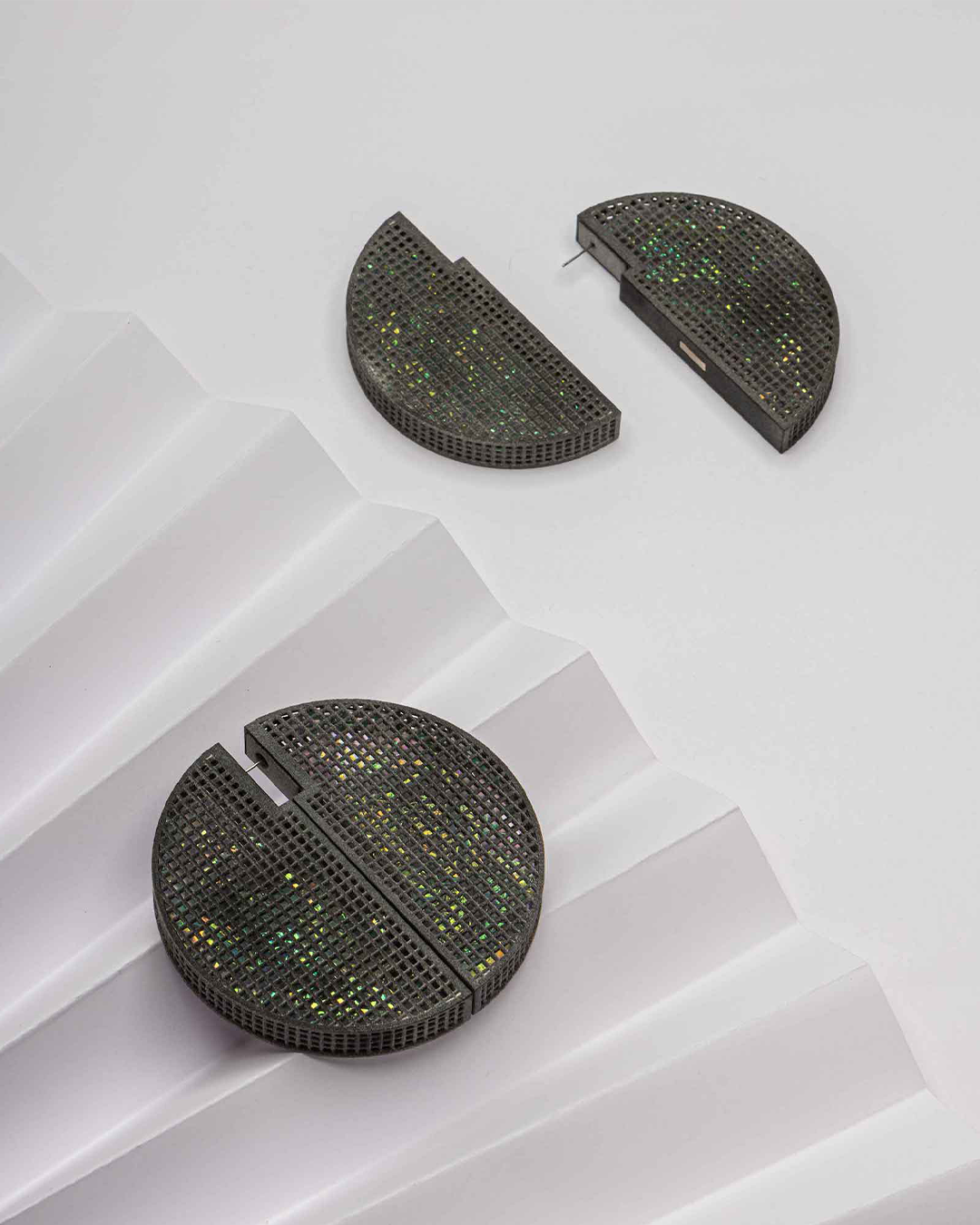 GLINT FULL CIRCLE EARRINGS