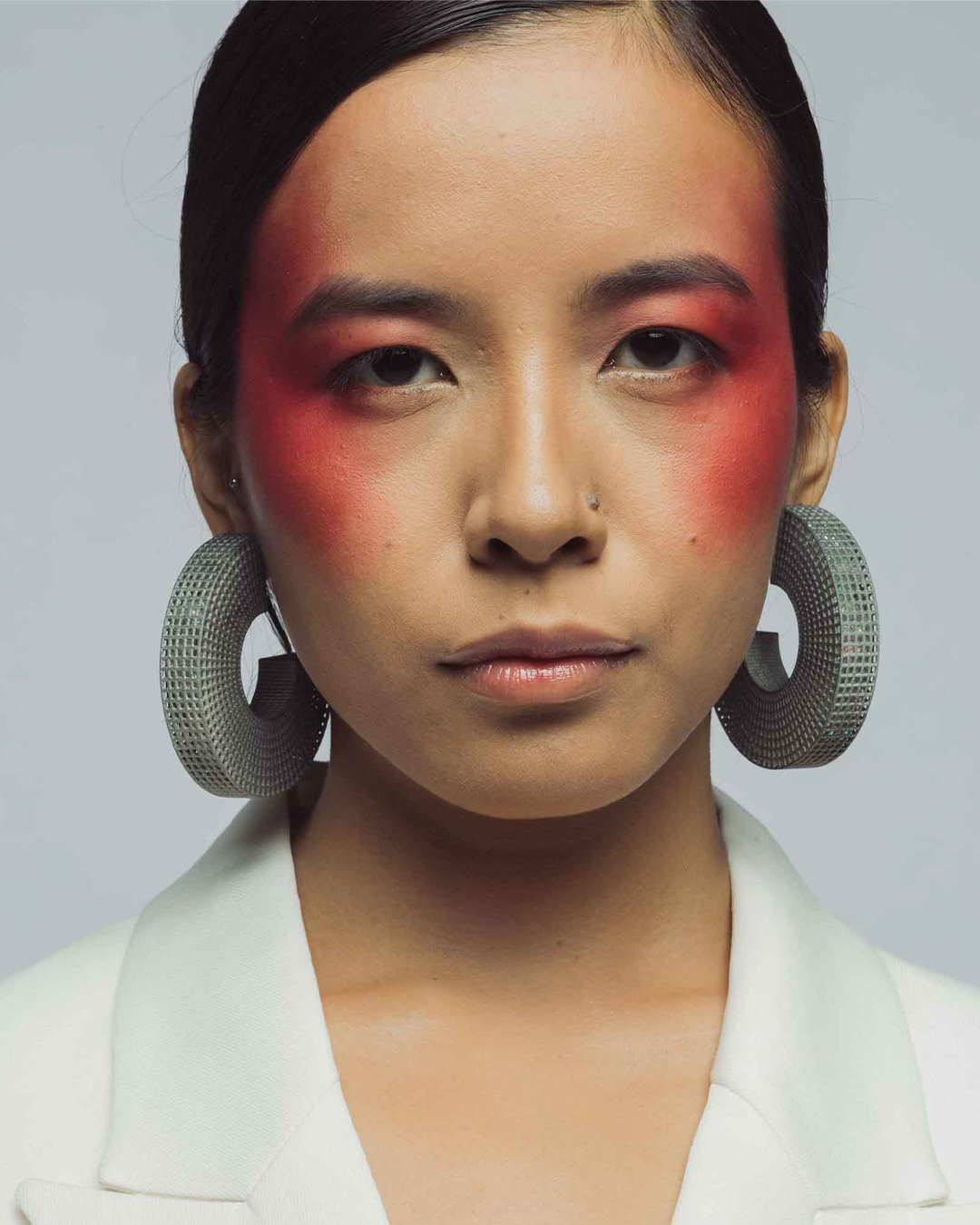 GLINT HOOP EARRINGS