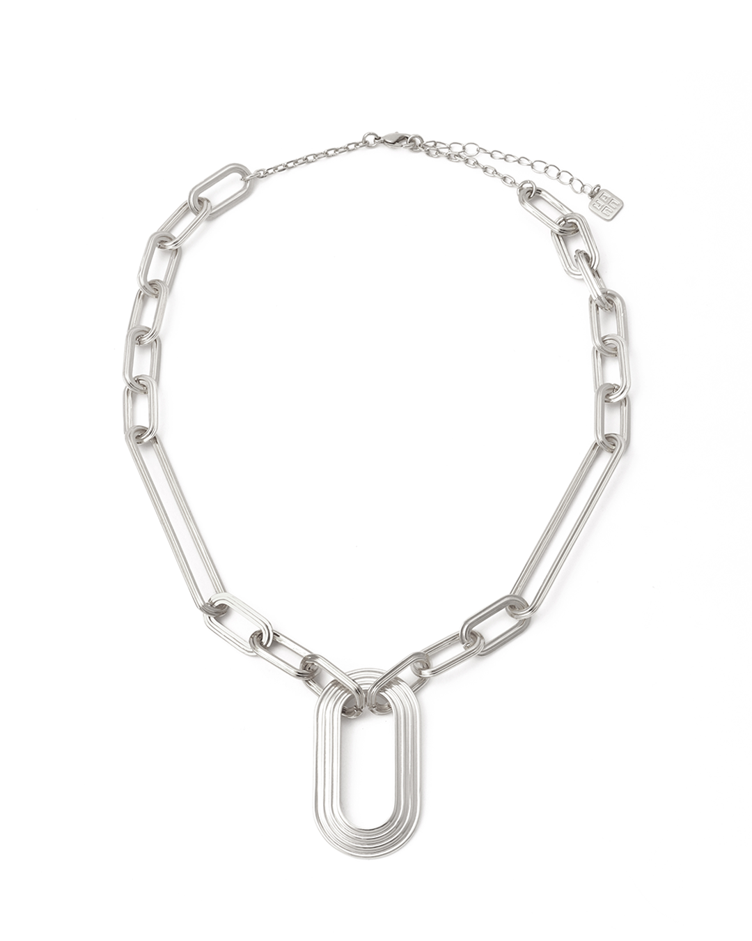 Interlace Necklace silver