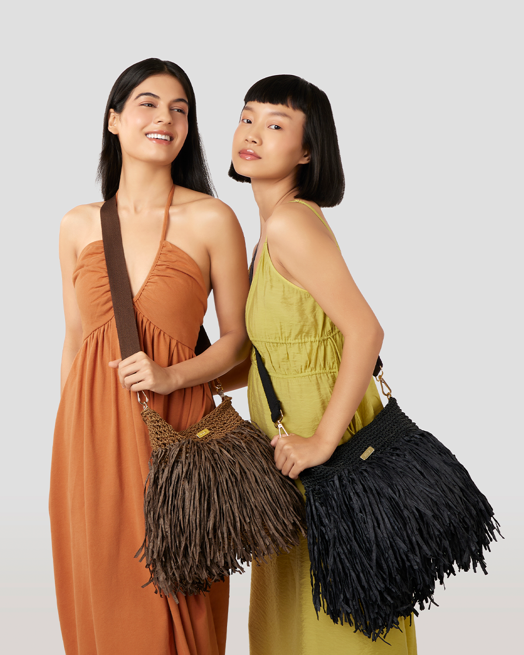 Raffia Bucket bag 2A