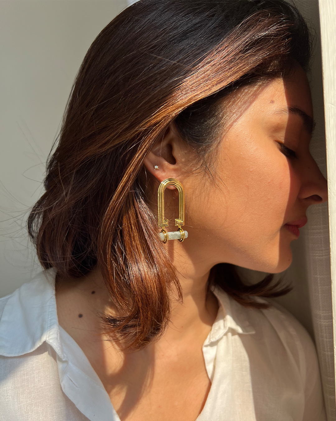 Statement earrings