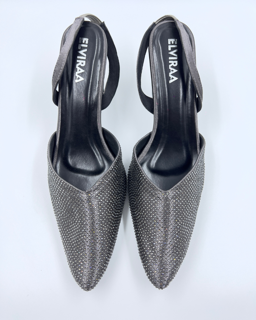 Rhinestone Closed toe