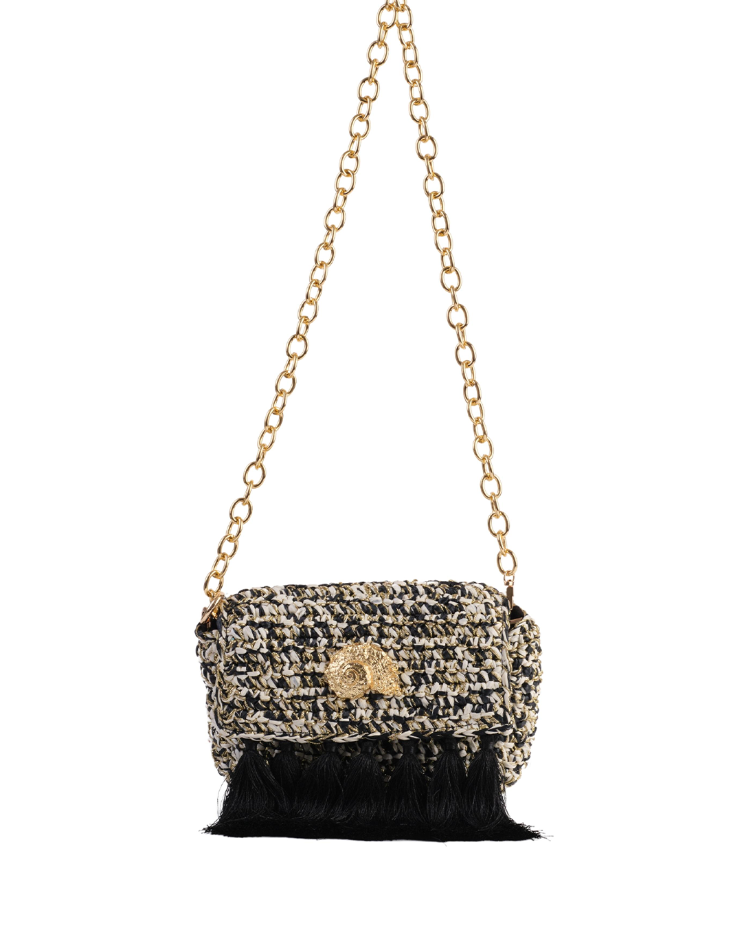 3 Weave Raffia Clutch 7A