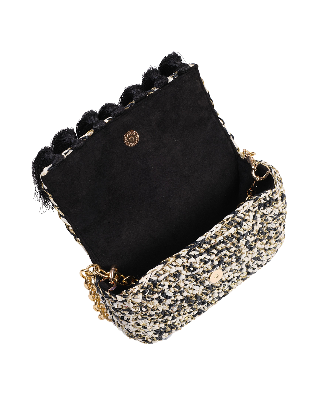 3 Weave Raffia Clutch 7A
