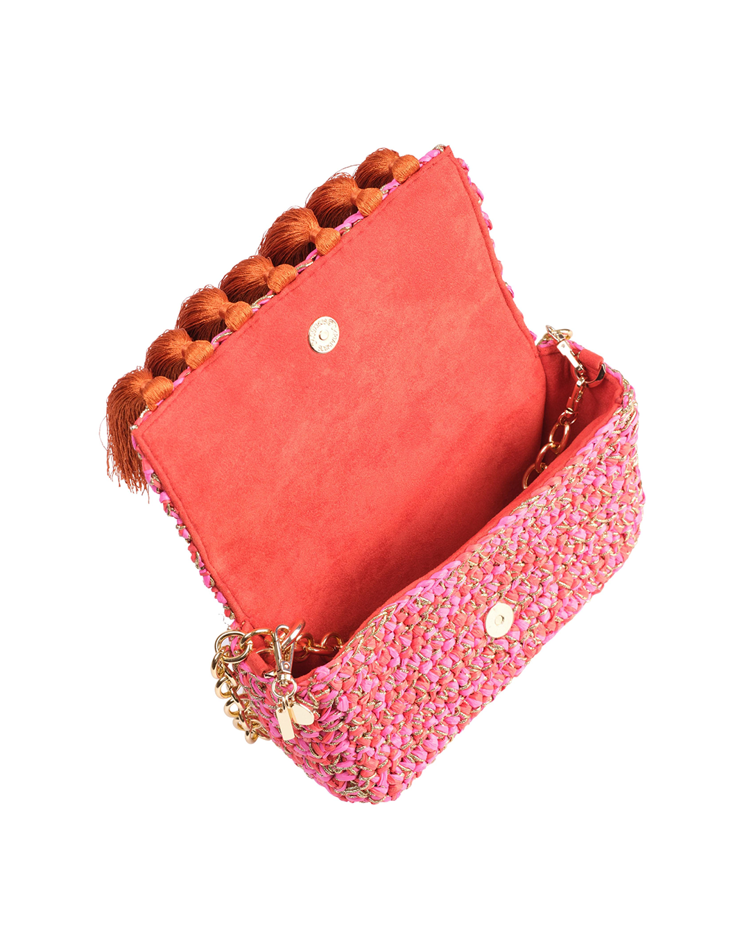 5 Weave Raffia Clutch 7C