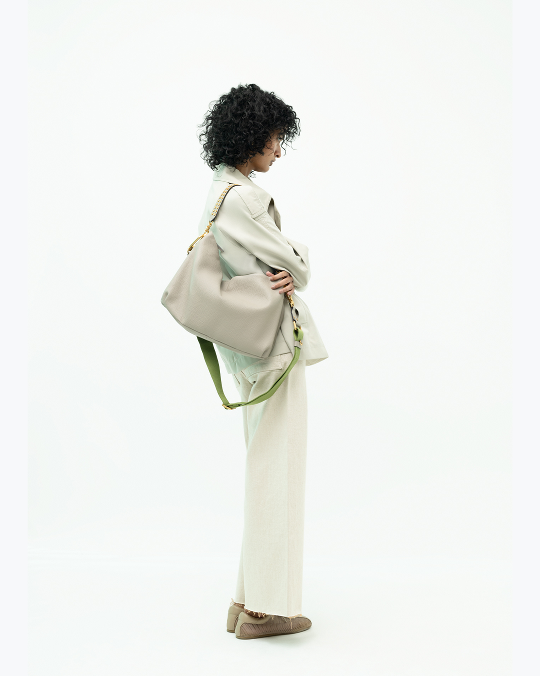 Oversized Slouchy Shoulder Bag 7A