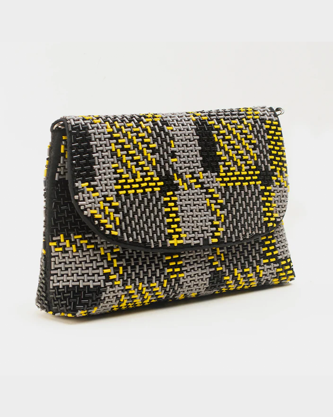 TARTAN MINI ME YELLOW GRAY BLACK